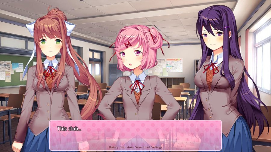 Download Doki Doki Literature Club! adventure, full free version - Free  Games Utopia